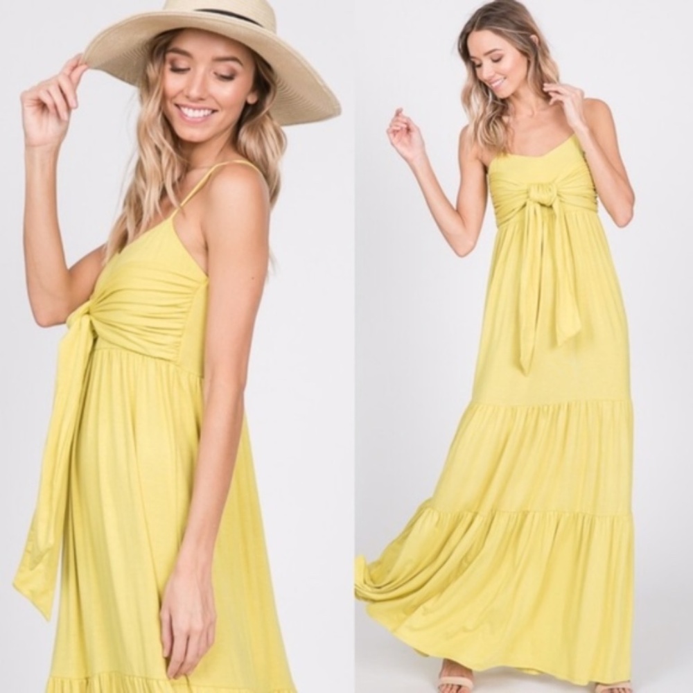 BELLE Ruffle Maxi Dress - Picture 3 of 3